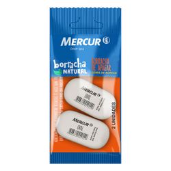 BORRACHA NATURAL OVAL 2UNID ME... - Guilan Papelaria e Utilidades