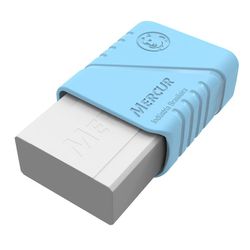 BORRACHA MERCUR TR 18 AZUL PAS... - Guilan Papelaria e Utilidades