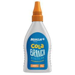 COLA BRANCA MERCUR 90G - Guilan Papelaria e Utilidades