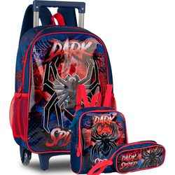 KIT MOCHILA RODINHA DARK SPIDE... - Guilan Papelaria e Utilidades