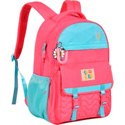 MOCHILA LULUCA ROSA CLIO - Guilan Papelaria e Utilidades