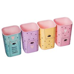 PORTA CANETAS DEC CUTE 4 PECAS - Guilan Papelaria e Utilidades