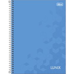 CAD CD UNIV LUNIX 1M 80F - AZU - Guilan Papelaria e Utilidades