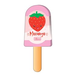 BORRACHA PICOLE MORANGO - Guilan Papelaria e Utilidades