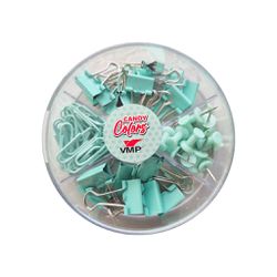 KIT OFFICE CC12 VERDE CLARO VM - Guilan Papelaria e Utilidades