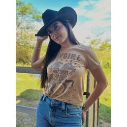 Tshirt Horse Girl - Cowgirl. - Rústic Country