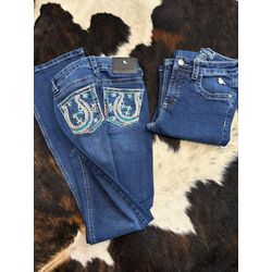 JEANS SANDY BASIC - ferradura. - Rústic Country
