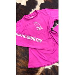 Camisa UV - rosa pink horse - Rústic Country