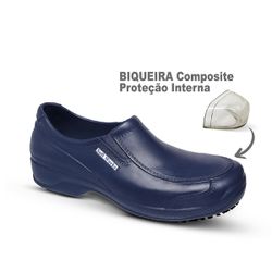 Sapato Classic Works Marinho BB66 com ponteira Sof... - SAFETY SHOP