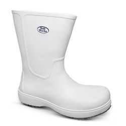 Bota Cano Longo Antiderrapante Branco BB87 Soft Wo... - SAFETY SHOP