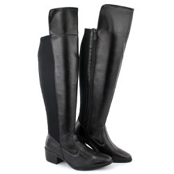  Bota Feminina Verena Overknee Preta - CALÇADOS SANDALO