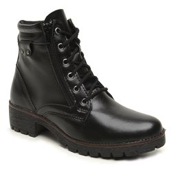 Coturno Feminino Sândalo Verena Black - CALÇADOS SANDALO