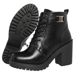 Bota Feminina Sândalo Naomi Preto - CALÇADOS SANDALO