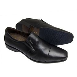 Sapato Social Sândalo Premium Elástico Preto - CALÇADOS SANDALO