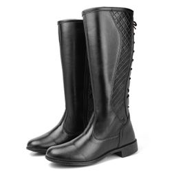 Bota Feminina Cano Alto Elegante Casual Confortáve... - Montie