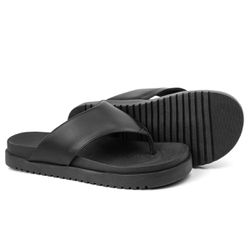 Sandália Feminina Papete Flat Confortável Macia - ... - Montie