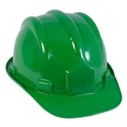 Capacete De Segurança Verde Modelo Plt Plastcor - Santec