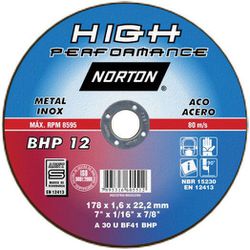 Disco De Corte 7 X 1,6 X 7/8'' Bhp12 Norton - Santec