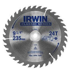 Disco De Serra Circular 9.1/4'' X 24dts Irwin - Santec