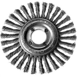 Escova De Aço Circular C/ Cerda Trançada 5 Pol Ref-6610 - Santec