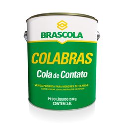 Adesivo de Contato Colabras 2,8Kg Brascola - Santec