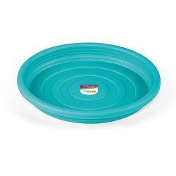 Prato para Vaso Plástico 13cm Azul PR6541-2 Primafer - Santec