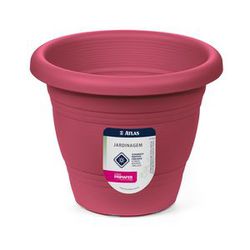 Vaso para Jardim 13cm Plástico Rosa PR6041-3 Primafer - Santec