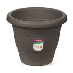 Vaso para Jardim 17cm Plástico Cinza PR6142-1 Primafer - Santec