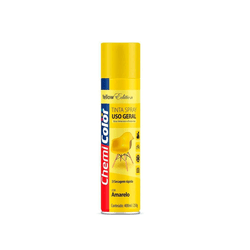 Tinta Spray Amarelo 400ml Chemicolor - Santec