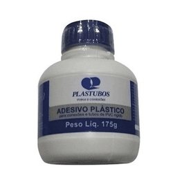 Adesivo Plástico Pvc 175gr com Pincel Plastubos - Santec