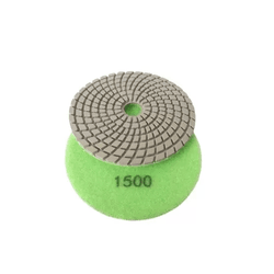 Lixa Diamantada Redonda 100mm com Velcro - G1500 - Santec