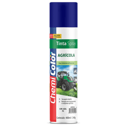 Tinta Spray Azul Agrícola 400ml Chemicolor - Santec