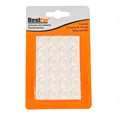 Gotas Adesivas de Silicone 12mm BFH1339 24pç Bestfer - Santec