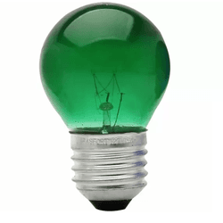 Lampada Bolinha 15W Verde BFH2669 220V - Santec