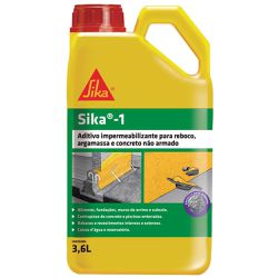 Sika 1 Impermeabilizante 3,6L Sika - Santec