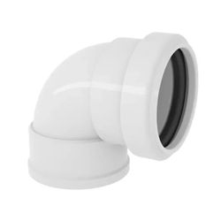 Joelho Pvc Esgoto 90º Graus 40mm com Anel Tigre - Santec