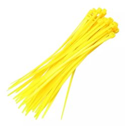 Abraçadeira de Nylon 3,6 x 150mm Amarela 20 Peças Bestfer - Santec