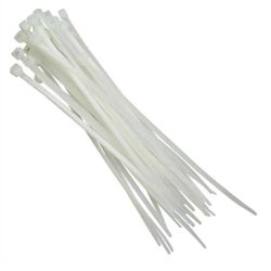 Abraçadeira de Nylon 3,6 x 150mm Branca 20 Peças Bestfer - Santec
