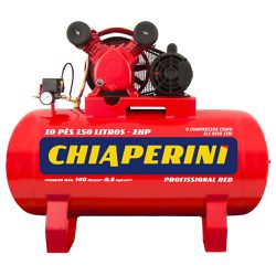 Compressor de Ar Red 10 Pcm 150L 2Hp Monofásico 19607 Chiape... - Santec