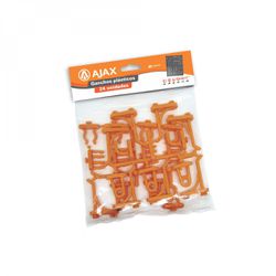 Kit 24 Ganchos Plásticos para Painel de Ferramentas A06305 - Santec