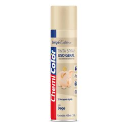 Tinta Spray Bege 400ml Chemicolor - Santec
