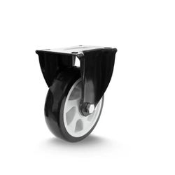 Rodizio Fixo Placa 512 Preto Colson - Santec