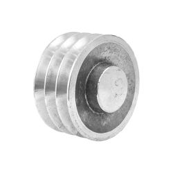 Polia de Alumínio 80mm com 3 Canais B - Santec