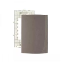 Placa 4 x 2 Cega Argila Linha Sleek Margirius - Santec