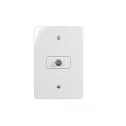 Conjunto Placa Conector Televisão Coaxial Linha Renova Margi... - Santec