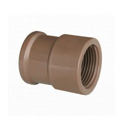 Luva Pvc Marrom LR Soldável Com Rosca 32 x 1 Tigre - Santec
