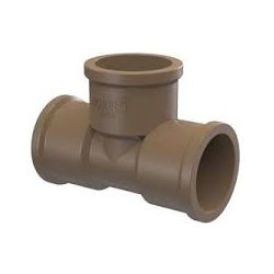 Te Pvc Marrom Soldável 25mm Tigre - Santec