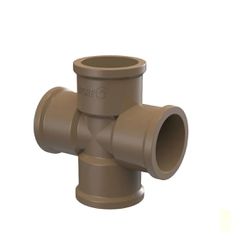 Cruzeta Soldável Marrom 25mm Tigre - Santec