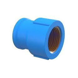Luva LR Azul com Bucha Latão 32 x 1 Tigre - Santec