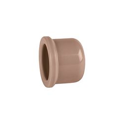 Cap Tampão Soldável Marrom 20mm Plastubos - Santec